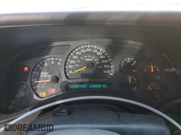 2003 Chevrolet Avalanche with VIN 3GNEC13T73G275459, listed as a Copart auction lot 71974314 with 248,550 mi miles and Salvage Title. Bid and sale history available at carsss.com. Image 9.