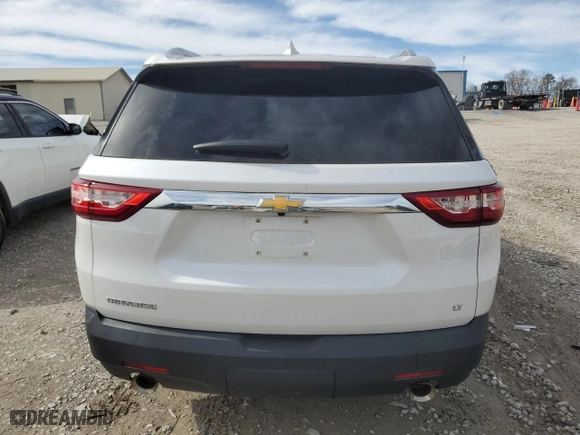 2018 Chevrolet Traverse LT Cloth with VIN 1GNERGKW6JJ261173, listed as a Copart auction lot 49628185 with 90,820 mi miles and Salvage Title. Bid and sale history available at carsss.com. Image 6.