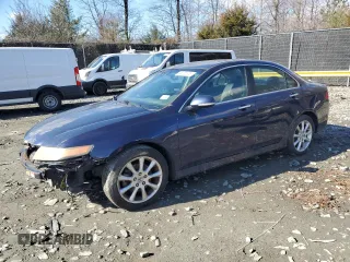 2007 Acura TSX with VIN JH4CL96857C018796, listed as a Copart auction lot 45856605 with 278,345 mi miles and Salvage Title. Bid and sale history available at carsss.com. Image 1.