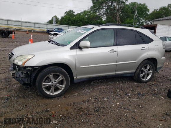 2006 Lexus RX 400h with VIN JTJGW31U660002194, listed as a Copart auction lot 56718845 with 160,858 mi miles and Salvage title. Bid and sale history available at DreamBid. Image 1.