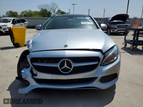 2018 Mercedes-Benz C 300 with VIN WDDWJ4JB3JF628105, listed as a Copart auction lot 51388365 with Not provided miles and Clean title. Bid and sale history available at DreamBid. Image 5.