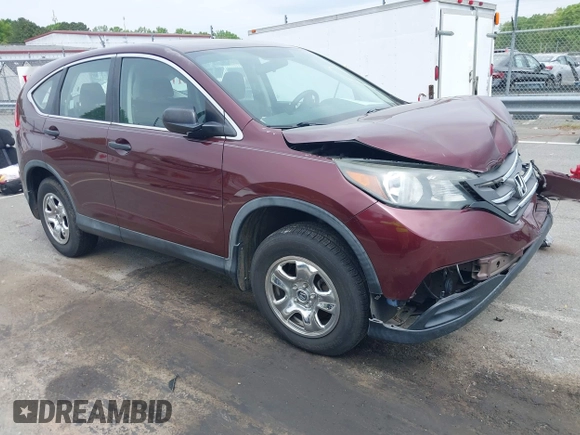 2014 Honda CR-V LX z VIN 5J6RM3H36EL000886, wystawiony jako IAAI lot #41995172 z przebiegiem 217 687 mil mil oraz . Historia ofert i sprzedaży dostępna na DreamBid. Obrazek 1.