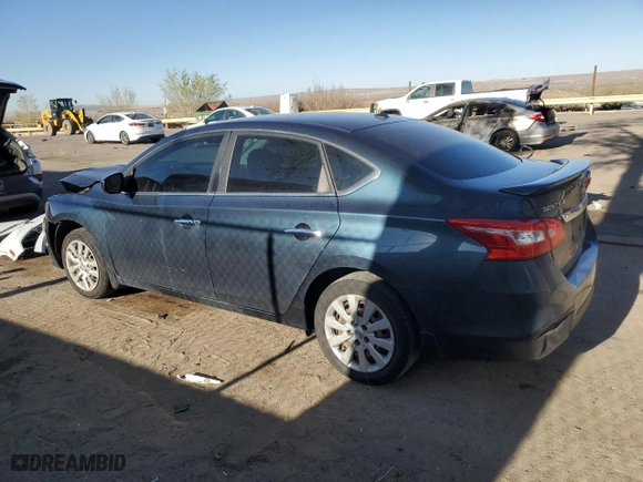 2016 Nissan Sentra SV with VIN 3N1AB7AP8GY220587, listed as a Copart auction lot 49411035 with 179,394 mi miles and Salvage Title. Bid and sale history available at carsss.com. Image 2.