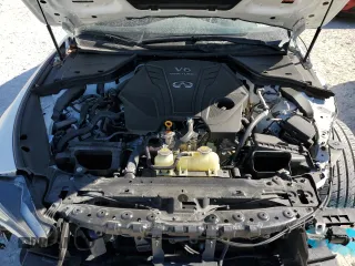 2021 Infiniti Q60 Red Sport 400 with VIN JN1FV7LK8MM530316, listed as a Copart auction lot 42025565 with 23,280 mi miles and Salvage title. Bid and sale history available at DreamBid. Image 11.