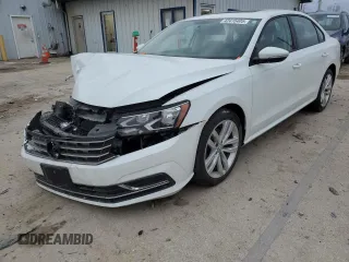 2019 Volkswagen Passat 2.0T Wolfsburg Edition with VIN 1VWLA7A37KC010650, listed as a Copart auction lot 42415405 with 26,305 mi miles and Salvage Title. Bid and sale history available at carsss.com. Image 1.