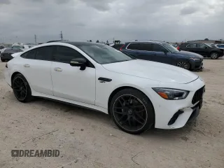 2024 Mercedes-Benz AMG GT 53 с VIN W1K7X6BB8RV000216, выставлен на аукционе Copart как лот 48496305 с пробегом 7 421 миль миль и Списание • Salvage title. История ставок и продаж доступна на DreamBid. Изображение 4.