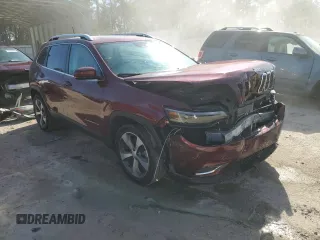 2020 Jeep Cherokee Limited with VIN 1C4PJLDB4LD606326, listed as a Copart auction lot 48858225 with 20,898 mi miles and Salvage Title. Bid and sale history available at carsss.com. Image 4.