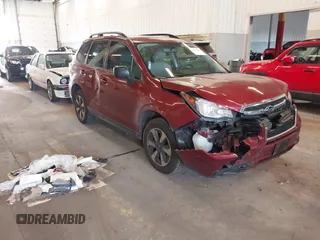 2017 Subaru Forester with VIN JF2SJABC3HH458407, listed as a IAAI auction lot 41861947 with 65,369 mi miles and . Bid and sale history available at DreamBid. Image 1.