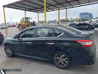 2015 Nissan Sentra S with VIN 3N1AB7AP3FY267069, listed as a IAAI auction lot 42021321 with 110,563 mi miles. Bid and sale history available at carsss.com. Image 15.