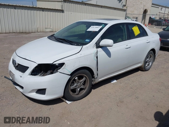 2009 Toyota Corolla with VIN 2T1BU40E19C143137, listed as a IAAI auction lot 41679087 with 155,160 mi miles. Bid and sale history available at carsss.com. Image 2.
