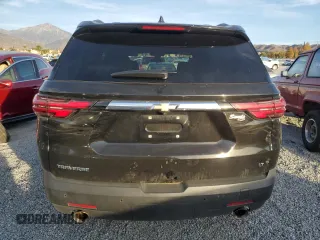 2023 Chevrolet Traverse LT Cloth with VIN 1GNERGKWXPJ129431, listed as a Copart auction lot 81606654 with 57,914 mi miles and Salvage Title. Bid and sale history available at carsss.com. Image 6.