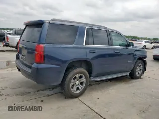 2018 Chevrolet Tahoe LS with VIN 1GNSCAKC5JR374315, listed as a Copart auction lot 54760295 with 50,580 mi miles and Salvage title. Bid and sale history available at DreamBid. Image 3.