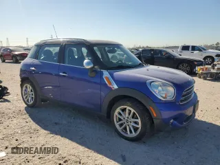 2015 MINI Countryman with VIN WMWZB3C53FWR44727, listed as a Copart auction lot 49456945 with 89,381 mi miles and Salvage Title. Bid and sale history available at DreamBid. Image 4.