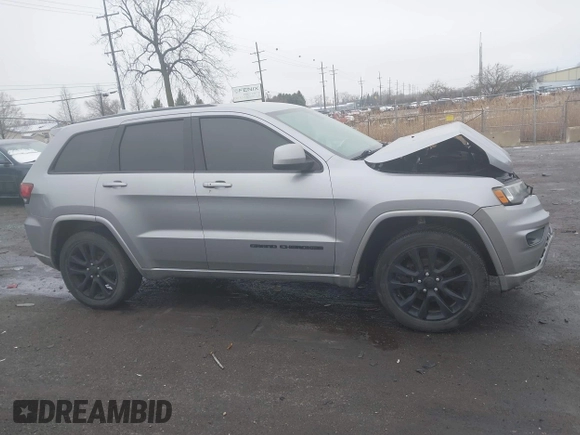 2017 Jeep Grand Cherokee Laredo with VIN 1C4RJFAG2HC927028, listed as a IAAI auction lot 41998255 with 109,569 mi miles and . Bid and sale history available at DreamBid. Image 13.