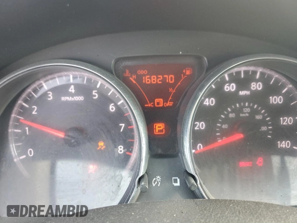 2012 Nissan Versa SV with VIN 3N1CN7APXCL867497, listed as a Copart auction lot 59039645 with 168,270 mi miles and Salvage title. Bid and sale history available at DreamBid. Image 9.