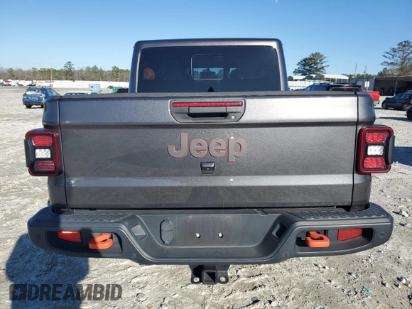 2021 Jeep Gladiator Mojave with VIN 1C6JJTEG1ML610770, listed as a Copart auction lot 41692045 with 53,970 mi miles and Salvage Title. Bid and sale history available at DreamBid. Image 6.