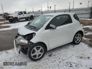 2014 Scion iQ with VIN JTNJJXB09EJ030330, listed as a Copart auction lot 45241105 with 46,879 mi miles and Salvage Title. Bid and sale history available at carsss.com. Image 1.