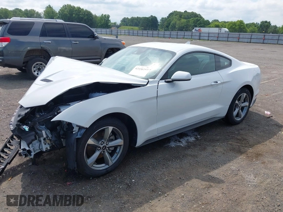 2021 Ford Mustang EcoBoost with VIN 1FA6P8THXM5153232, listed as a IAAI auction lot 42458757 with 45,267 mi miles and . Bid and sale history available at DreamBid. Image 16.