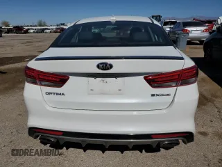2017 Kia Optima SX with VIN 5XXGW4L2XHG137491, listed as a Copart auction lot 42572805 with 104,323 mi miles and Salvage title. Bid and sale history available at DreamBid. Image 6.