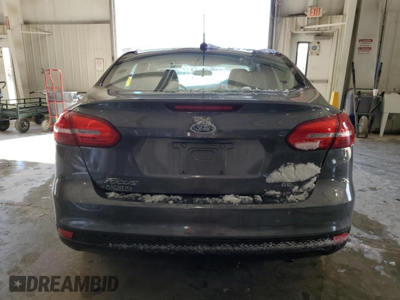 2017 Ford Focus SE with VIN 1FADP3F29HL328797, listed as a Copart auction lot 47746905 with 71,894 mi miles and Salvage Title. Bid and sale history available at carsss.com. Image 6.