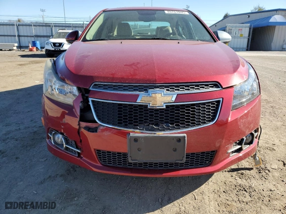 2012 Chevrolet Cruze LTZ with VIN 1G1PH5SC2C7364565, listed as a Copart auction lot 49767895 with 127,513 mi miles and Salvage Title. Bid and sale history available at carsss.com. Image 5.