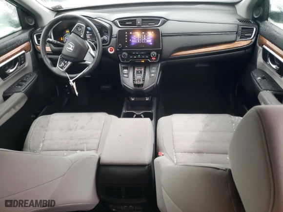 2022 Honda CR-V Hybrid EX with VIN 5J6RT6H51NL056661, listed as a Copart auction lot 43390735 with 56,710 mi miles and Salvage Title. Bid and sale history available at carsss.com. Image 8.
