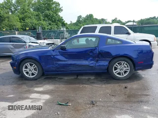 2014 Ford Mustang V6 with VIN 1ZVBP8AM9E5273871, listed as a IAAI auction lot 42457947 with 129,175 mi miles and . Bid and sale history available at DreamBid. Image 14.
