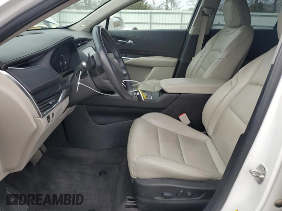 2020 Cadillac XT4 AWD Premium Luxury with VIN 1GYFZDR43LF029047, listed as a Copart auction lot 50190375 with 65,950 mi miles and Salvage title. Bid and sale history available at DreamBid. Image 7.