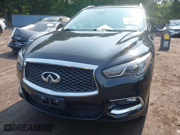 2020 Infiniti QX60 Pure with VIN 5N1DL0MM1LC501807, listed as a IAAI auction lot 42447446 with 37,184 mi miles and . Bid and sale history available at DreamBid. Image 12.