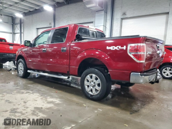 2013 Ford F-150 XL with VIN 1FTFW1ET8DFD87725, listed as a Copart auction lot 45722325 with 155,917 mi miles and Salvage Title. Bid and sale history available at carsss.com. Image 2.