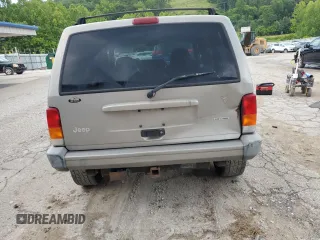 2001 Jeep Cherokee Sport with VIN 1J4FT48S91L605949, listed as a Copart auction lot 60024895 with Not provided miles and Salvage title. Bid and sale history available at DreamBid. Image 6.