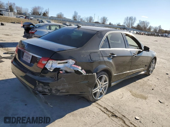 2010 Mercedes-Benz E 350 Luxury with VIN WDDHF5GB4AA022560, listed as a Copart auction lot 47251805 with 140,432 mi miles and Salvage Title. Bid and sale history available at DreamBid. Image 3.