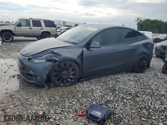 2022 Tesla Model Y Performance с VIN 7SAYGDEF0NF497582, выставлен на аукционе Copart как лот 65131685 с пробегом 50 948 миль миль и Чистый • Clean title. История ставок и продаж доступна на DreamBid. Изображение 1.