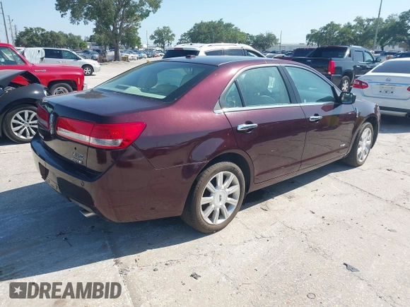 2011 Lincoln MKZ Hybrid with VIN 3LNDL2L33BR775661, listed as a IAAI auction lot 42005951 with 97,240 mi miles. Bid and sale history available at carsss.com. Image 4.