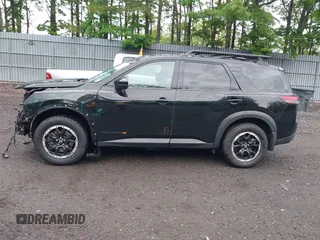 2024 Nissan Pathfinder Rock Creek with VIN 5N1DR3BDXRC295432, listed as a IAAI auction lot 42453531 with 18,917 mi miles and . Bid and sale history available at DreamBid. Image 14.