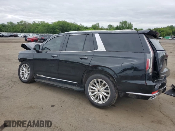 2021 Cadillac Escalade Premium Luxury z VIN 1GYS4CKL4MR193058, wystawiony jako Copart lot #57550955 z przebiegiem 47 761 mil mil oraz Szkoda całkowita • Salvage title. Historia ofert i sprzedaży dostępna na DreamBid. Obrazek 2.