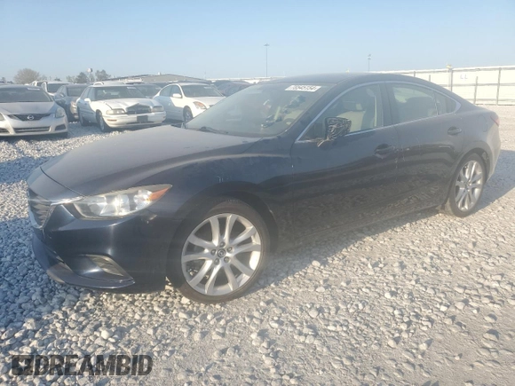 2016 Mazda Mazda6 i Touring with VIN JM1GJ1V50G1433764, listed as a Copart auction lot 78545154 with 95,437 mi miles and Salvage Title. Bid and sale history available at carsss.com. Image 1.