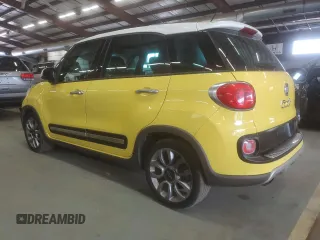 2014 FIAT 500L Trekking z VIN ZFBCFADH1EZ029644, wystawiony jako Copart lot #59719685 z przebiegiem 133 256 mil mil oraz Czysty tytuł • Clean title. Historia ofert i sprzedaży dostępna na DreamBid. Obrazek 2.
