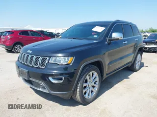 2017 Jeep Grand Cherokee Limited with VIN 1C4RJFBG8HC684470, listed as a IAAI auction lot 41977751 with 89,537 mi miles and . Bid and sale history available at DreamBid. Image 17.