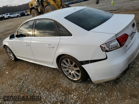 2012 Audi A4 2.0T Premium Plus with VIN WAUFFAFLXCA119086, listed as a Copart auction lot 84544484 with 147,078 mi miles and Clean Title. Bid and sale history available at carsss.com. Image 2.