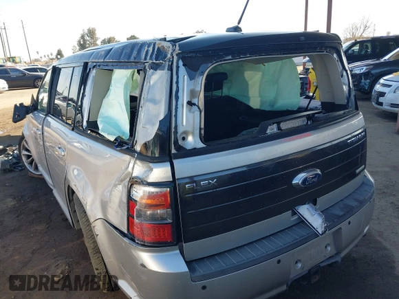 2011 Ford Flex Limited w/Ecoboost with VIN 2FMHK6DT4BBD14588, listed as a IAAI auction lot 41828829 with Not Provided miles. Bid and sale history available at carsss.com. Image 3.