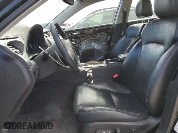 2013 Lexus IS 250 with VIN JTHCF5C23D5062845, listed as a Copart auction lot 48813515 with 124,064 mi miles and Salvage Title. Bid and sale history available at DreamBid. Image 7.
