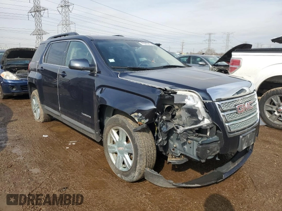 2015 GMC Terrain SLE with VIN 2GKALREK7F6192418, listed as a Copart auction lot 47000345 with 144,593 mi miles and Salvage Title. Bid and sale history available at DreamBid. Image 4.