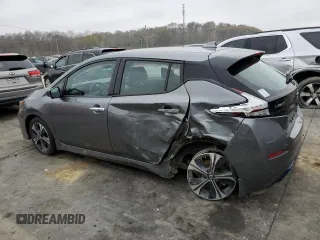 2022 Nissan LEAF SV Plus with VIN 1N4BZ1CV7NC562646, listed as a Copart auction lot 80796494 with 45,477 mi miles and Salvage Title. Bid and sale history available at DreamBid. Image 2.