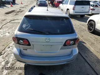 2006 Mazda 6 S Sport VE with VIN 1YVHP82D265M03237, listed as a Copart auction lot 86522354 with 116,729 mi miles and Salvage Title. Bid and sale history available at carsss.com. Image 6.