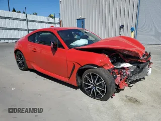 2023 Toyota GR86 with VIN JF1ZNBC16P8757253, listed as a Copart auction lot 69701694 with 10,024 mi miles and Salvage Title. Bid and sale history available at carsss.com. Image 4.
