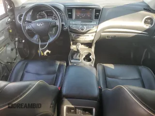 2019 Infiniti QX60 Pure with VIN 5N1DL0MM7KC553229, listed as a Copart auction lot 53257755 with 79,982 mi miles and Salvage title. Bid and sale history available at DreamBid. Image 8.