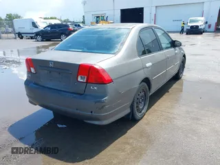 2004 Honda Civic LX z VIN 2HGES16594H559798, wystawiony jako IAAI lot #42389444 z przebiegiem 285 488 mil mil oraz . Historia ofert i sprzedaży dostępna na DreamBid. Obrazek 4.
