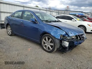 2004 Acura TSX with VIN JH4CL96804C005546, listed as a Copart auction lot 50717235 with 274,971 mi miles and Salvage title. Bid and sale history available at DreamBid. Image 4.