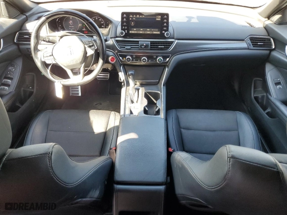 2019 Honda Accord Sedan Sport 1.5T with VIN 1HGCV1F38KA061018, listed as a Copart auction lot 78585934 with 155,988 mi miles and Salvage Title. Bid and sale history available at carsss.com. Image 8.